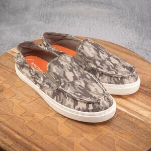 Sperry‎ Slip On Camo Moc Toe Loafer Style Sneaker Size 4 M